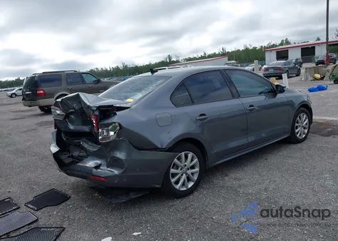 2012 Volkswagen Jetta 2.5L Se из США, поврежденный, VIN 3VWDX7AJ5CM321771